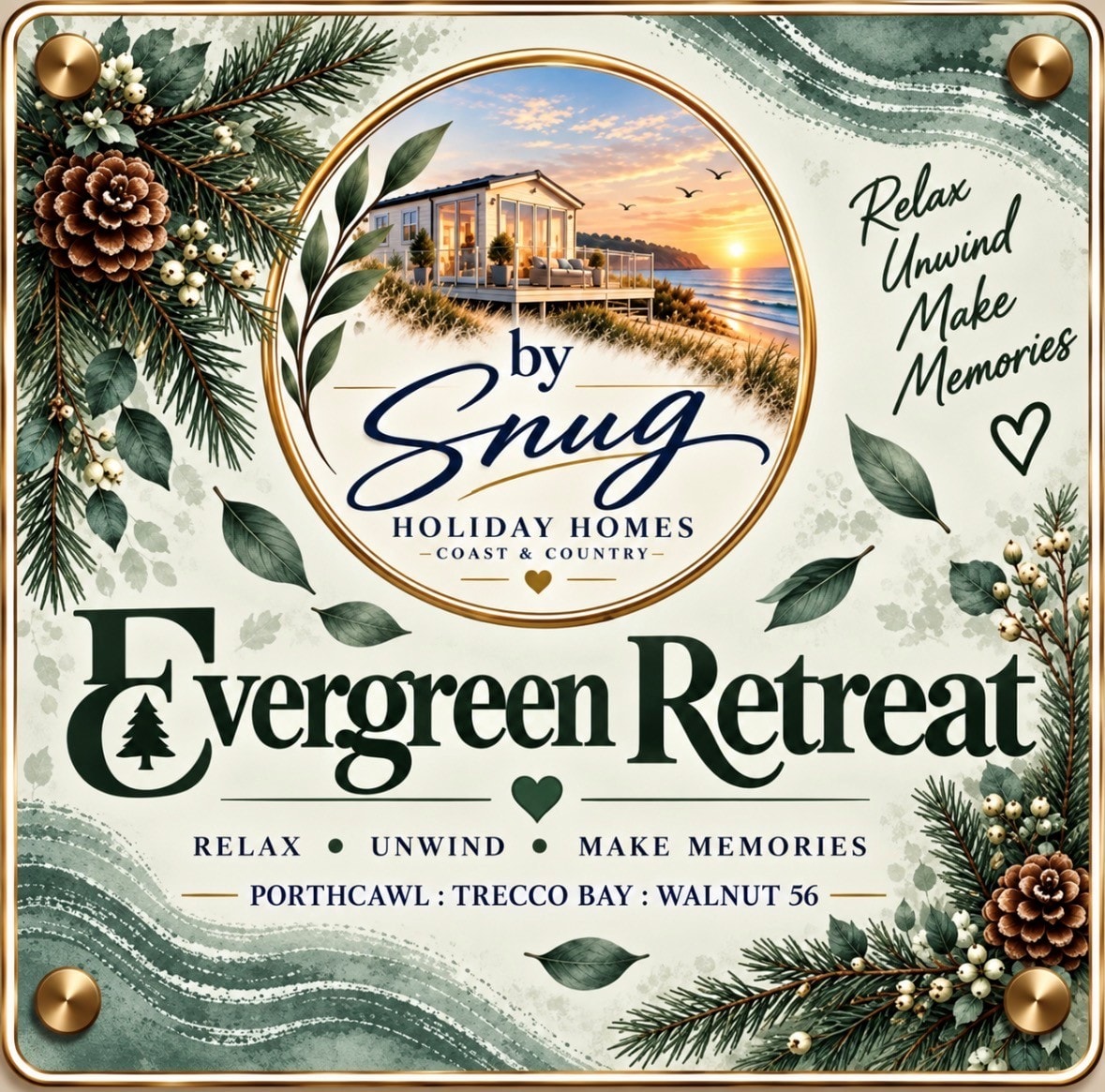 Evergreen Retreat, Trecco Bay